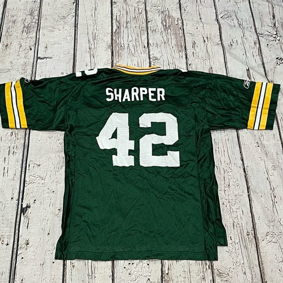 Darren Sharper Green Bay Packers Reebok NFL Football Stitched Jersey - Picture 2 of 6